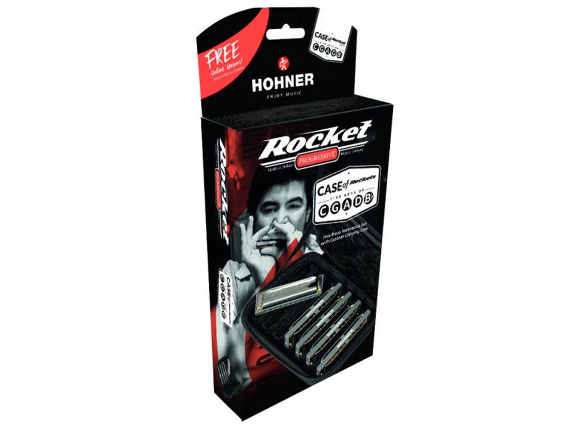 Rocket 5-Pack C- G- A- D- Bb-major